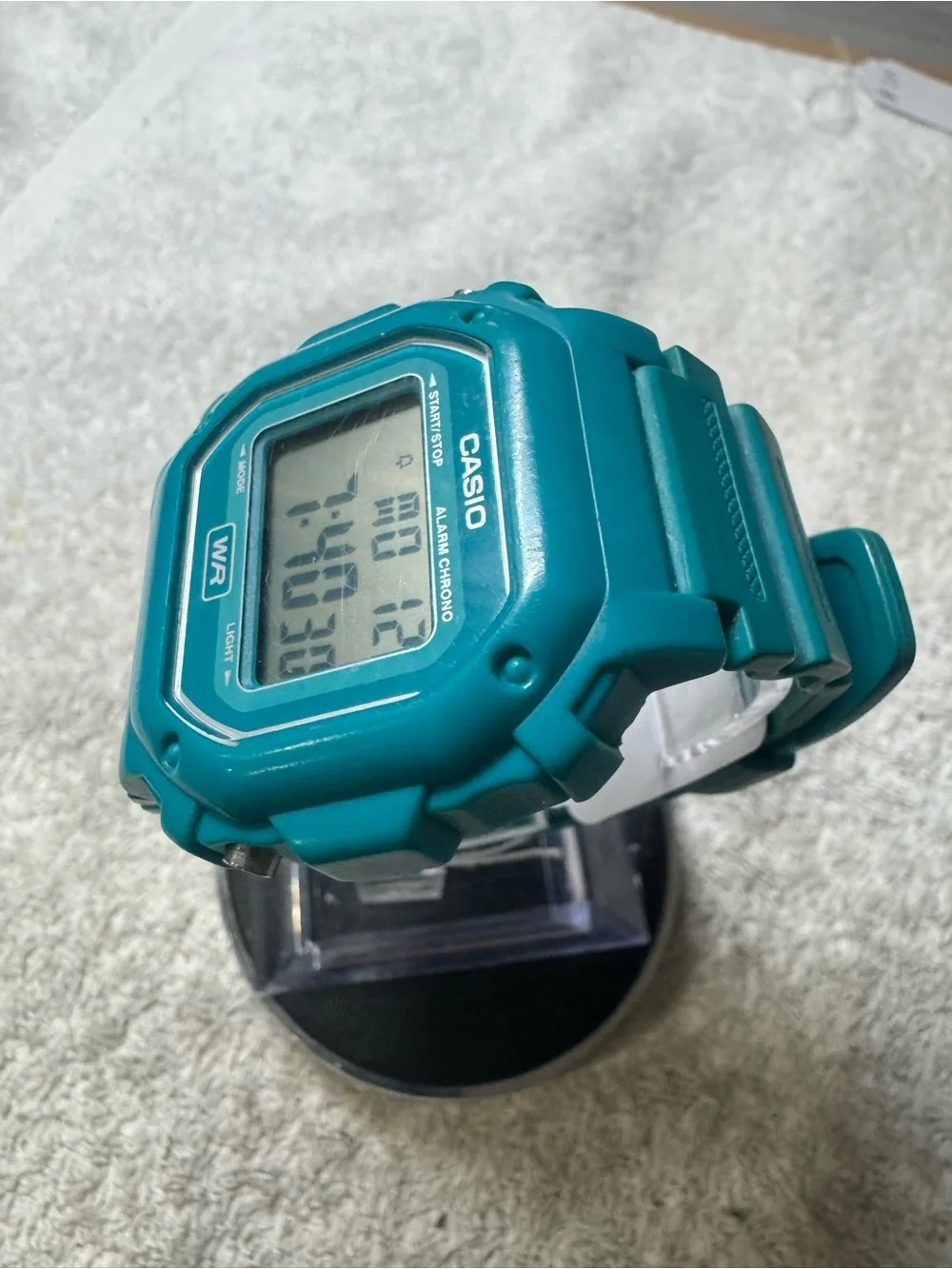 Casio Teal Digital Sports Watch - Teal